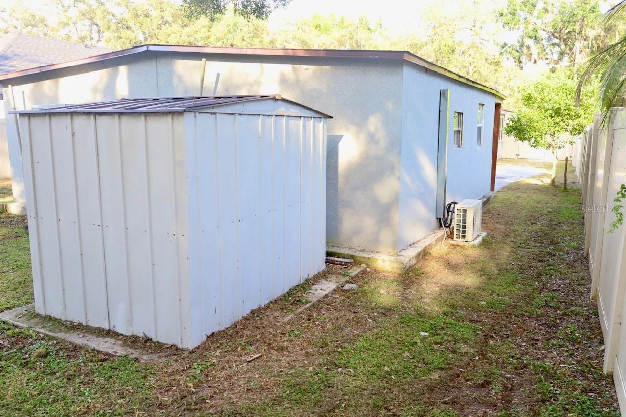 Back of Shed and Duplex