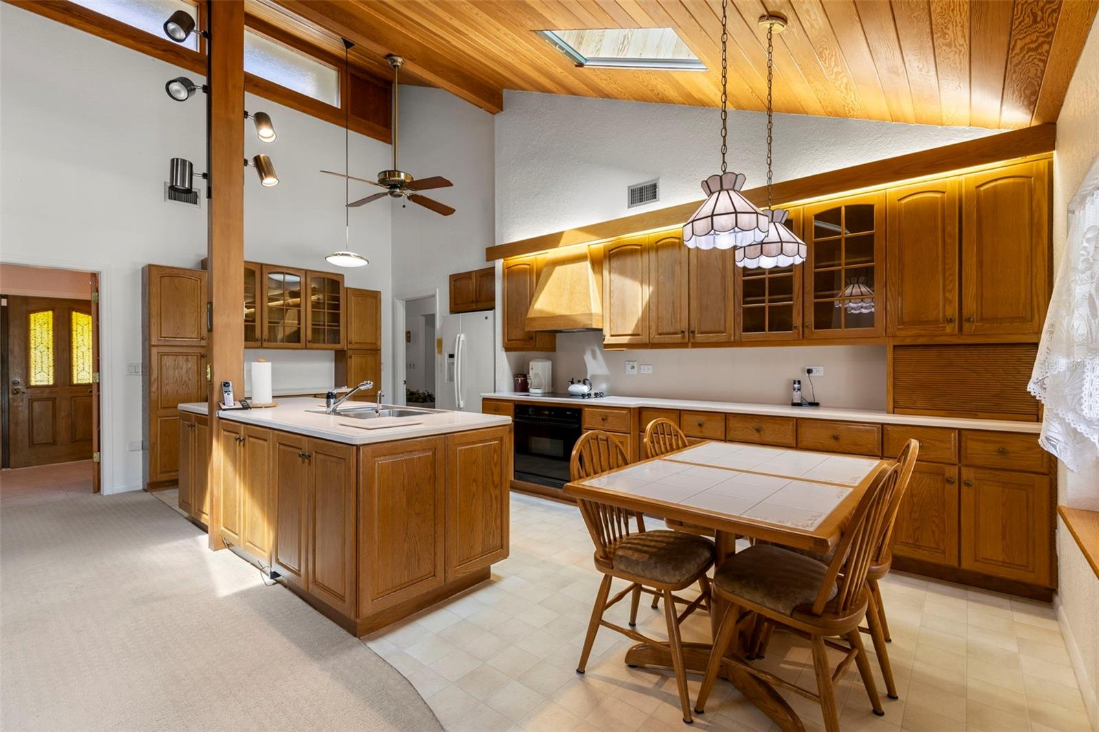 Open Kitchen to Family Area