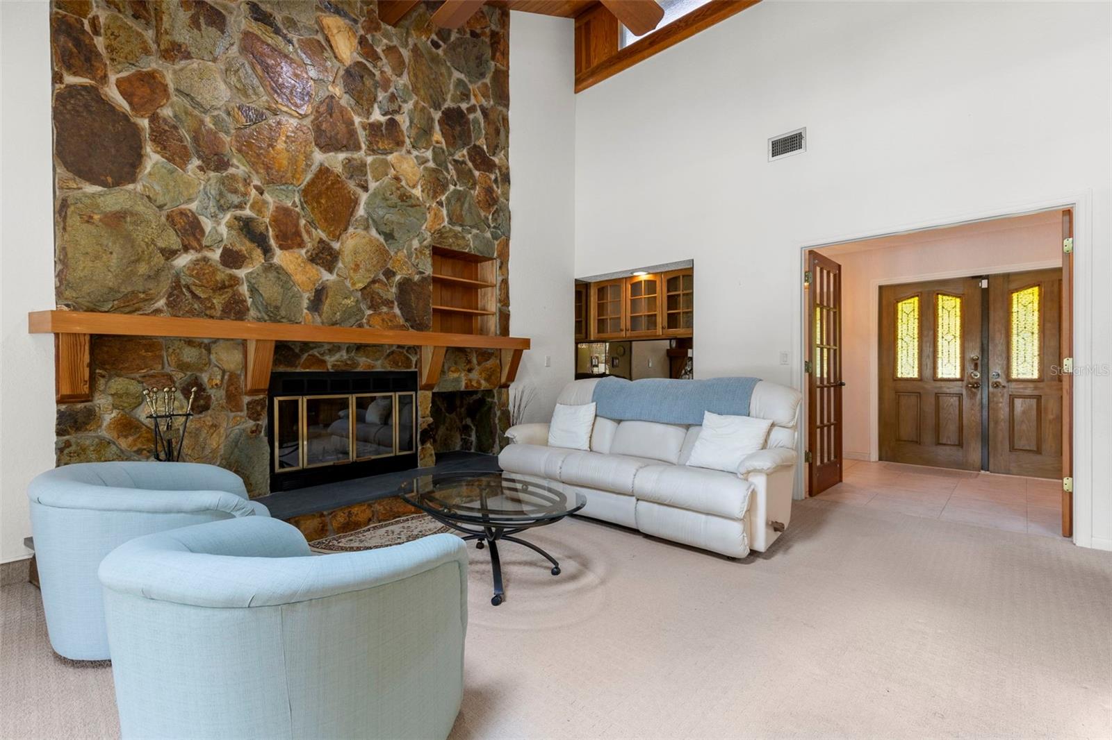 Family Room looking towards Front Door