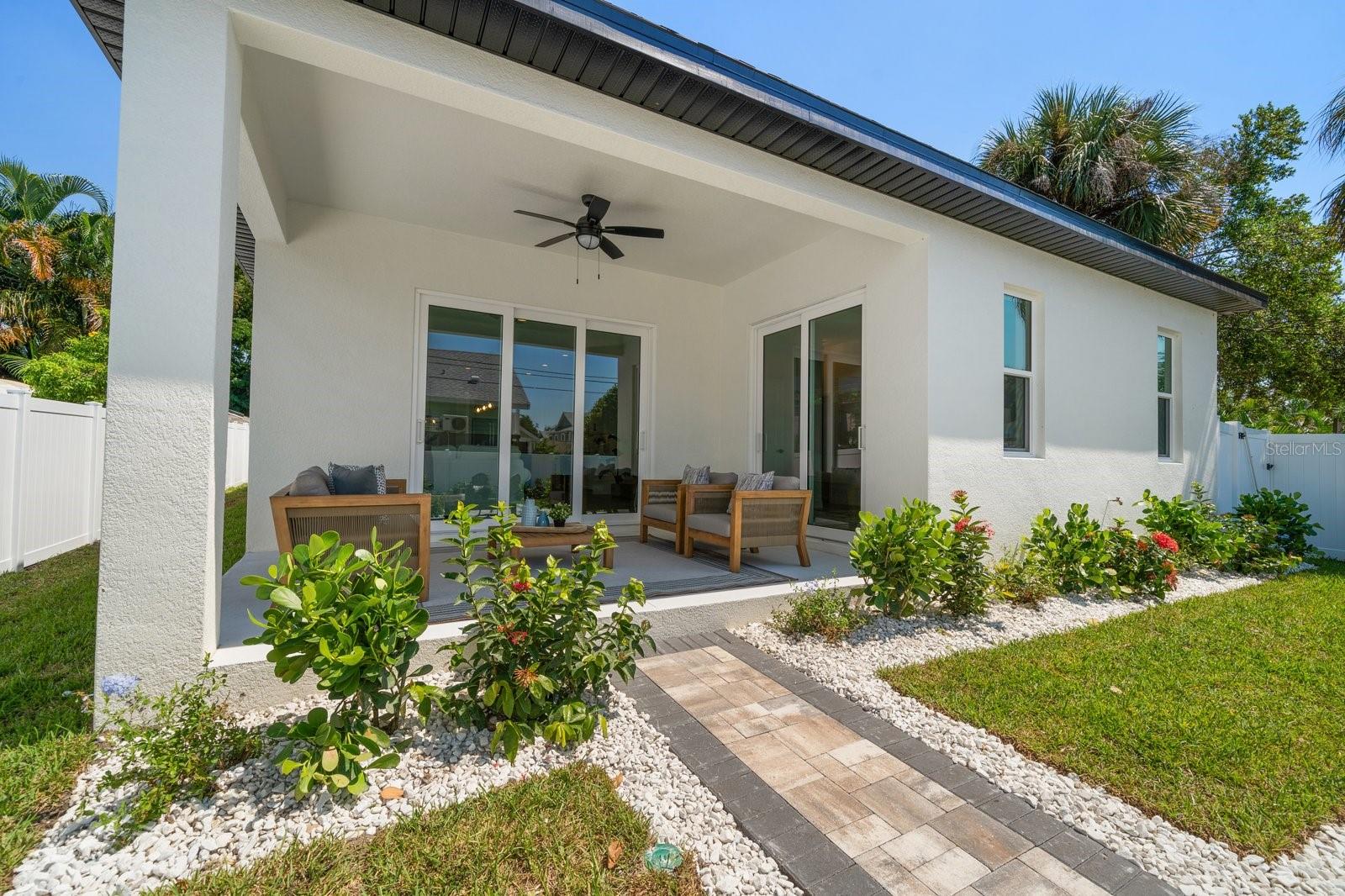 Outdoor covered patio