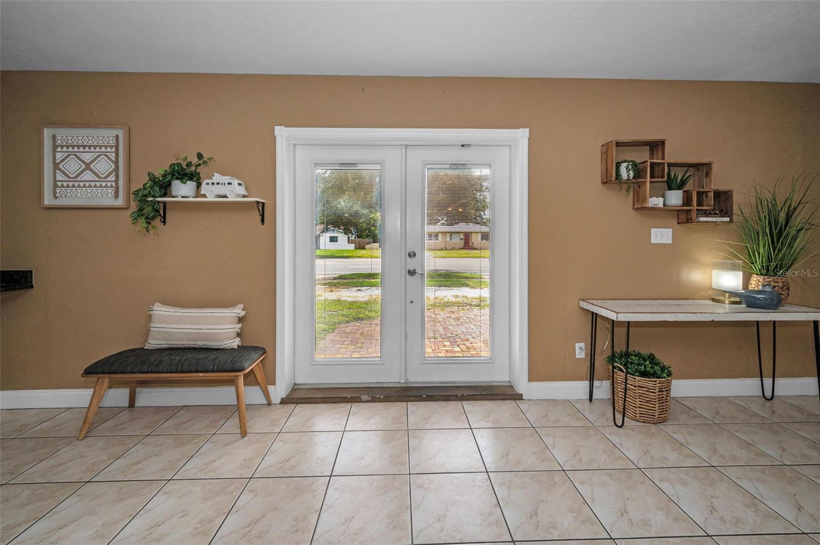 French entry doors.
