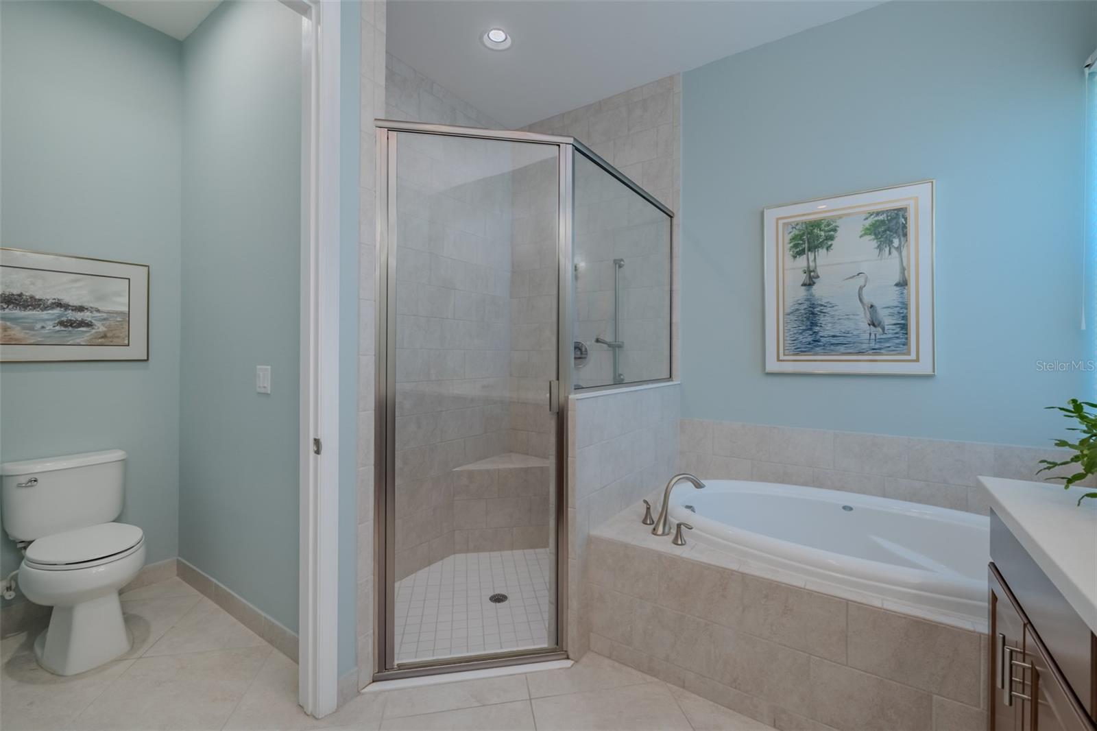1st Bathroom in Primary Bedroom