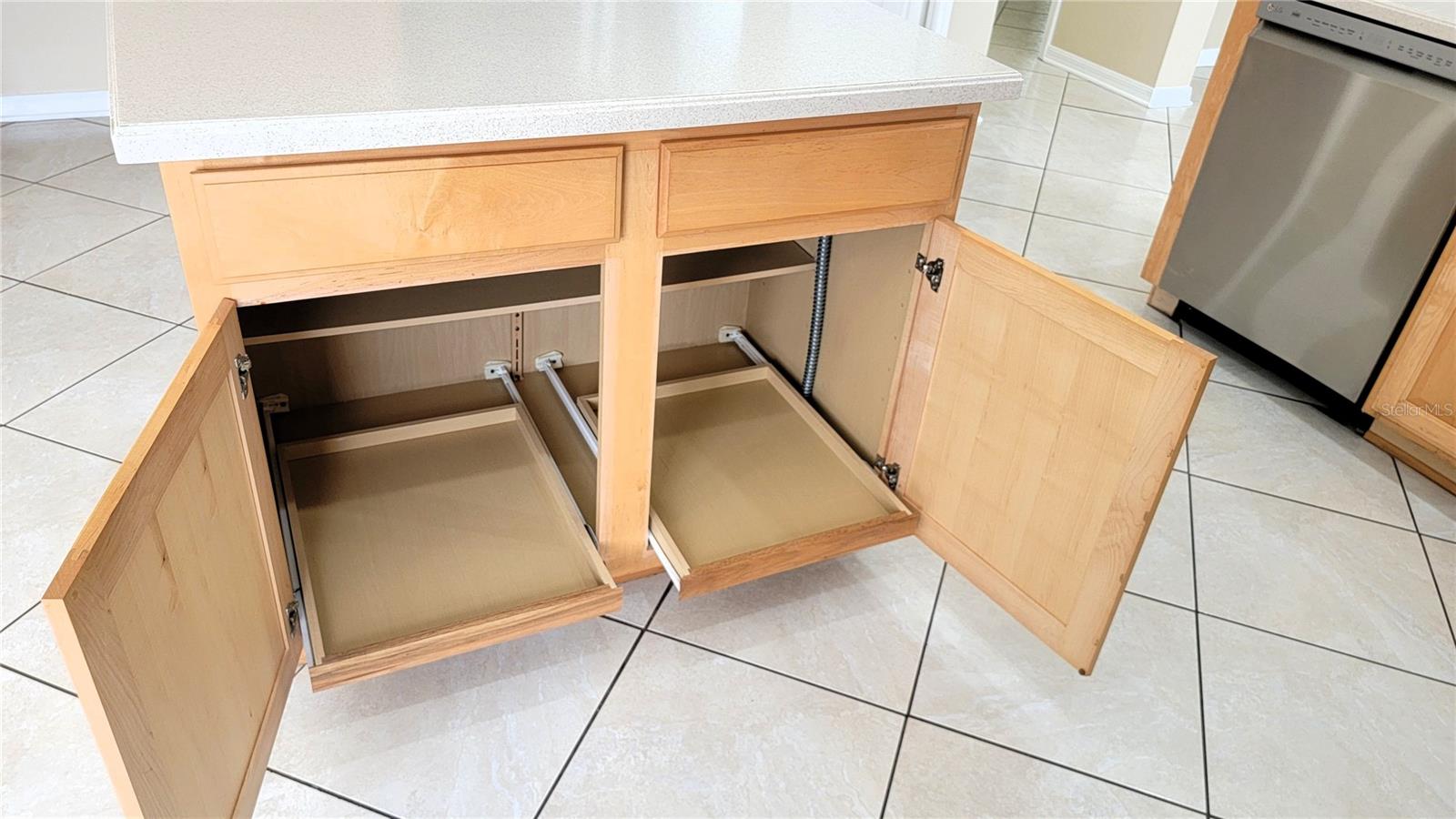 Island in kitchen