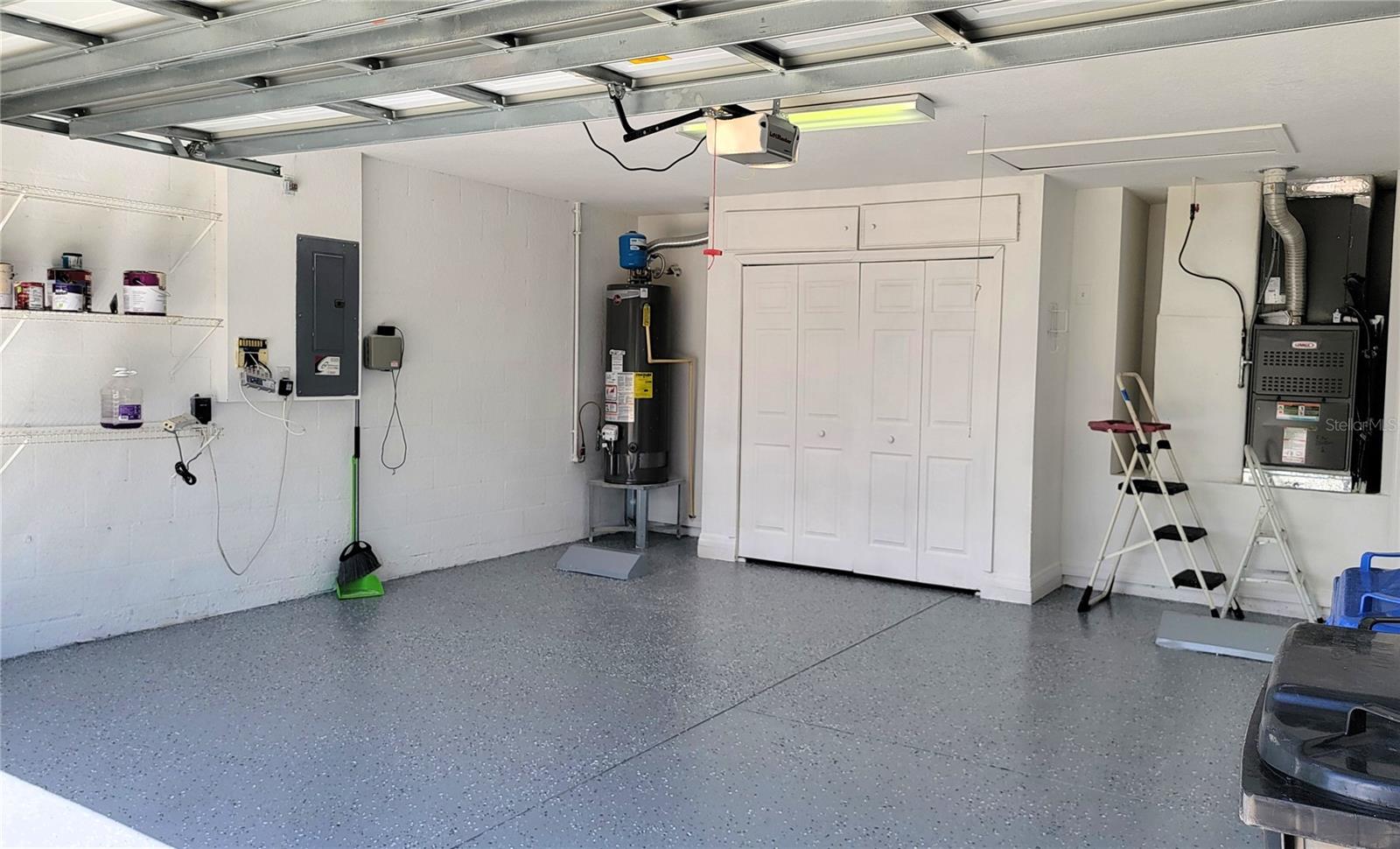 Garage-storage closet