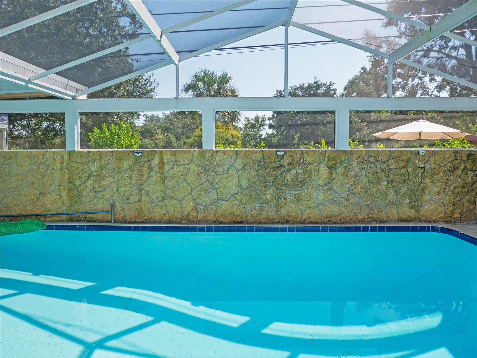 Screened in Pool
