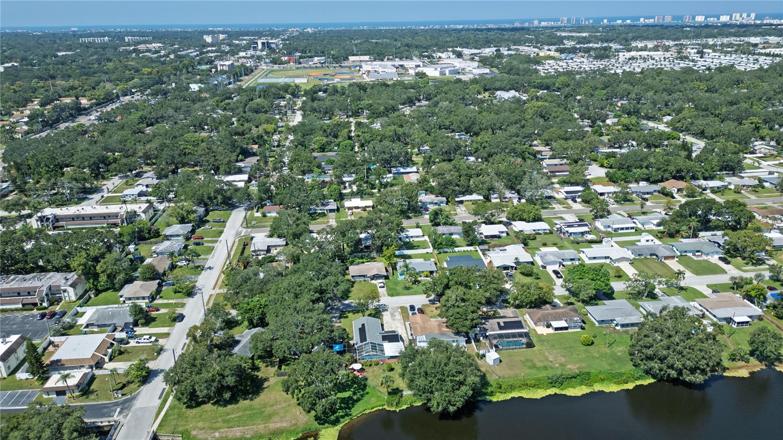 Aerial + Proximity to the beach