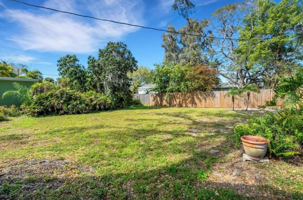 BACK YARD