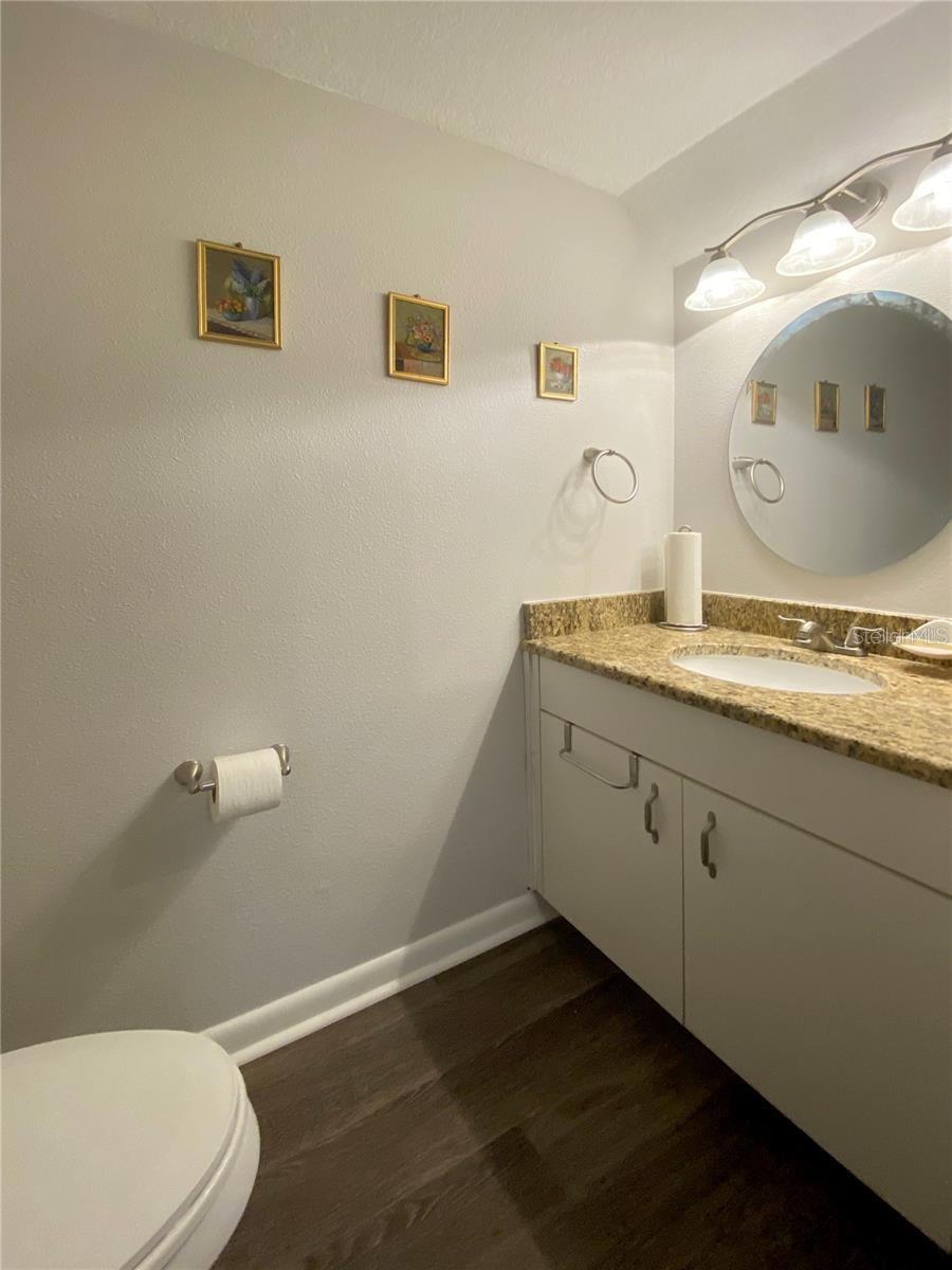 Half bath downstairs