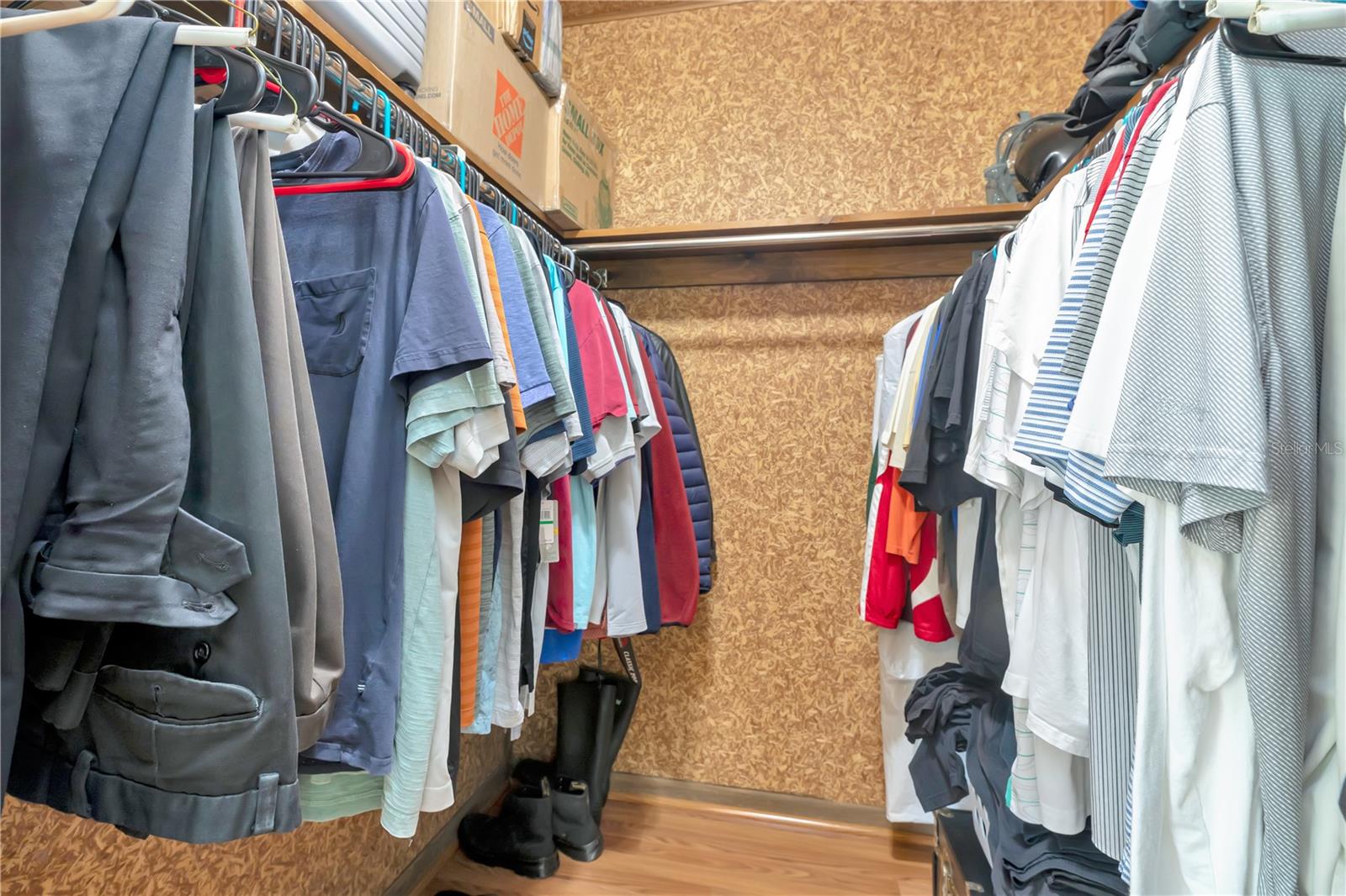 Primary Walk In Closet