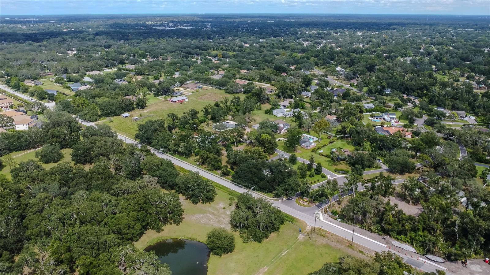 Aerial View of Community and Area
