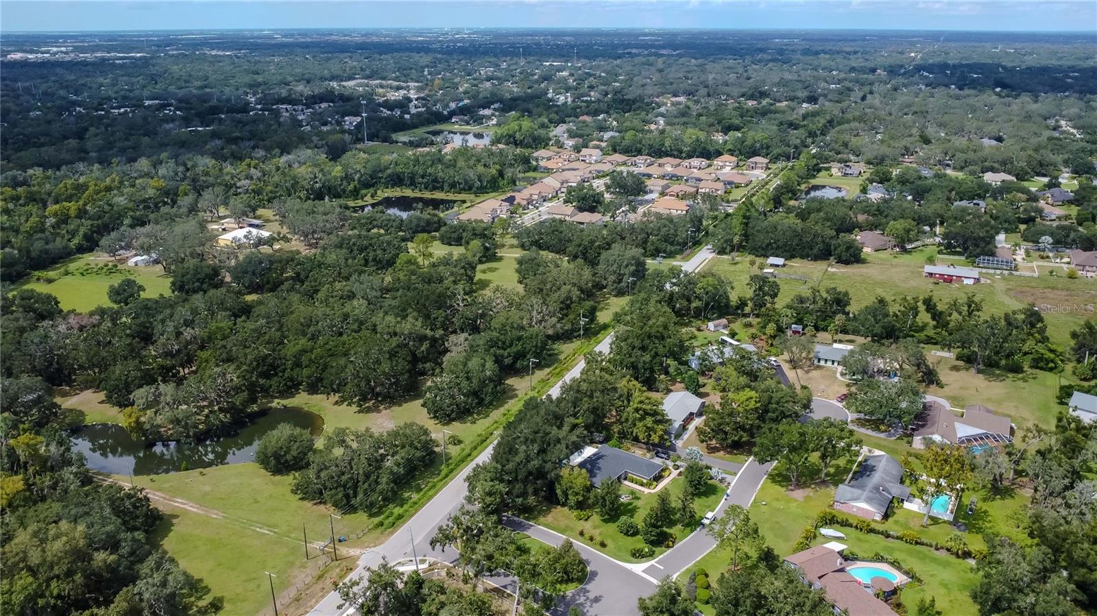 Aerial View of Community and Area