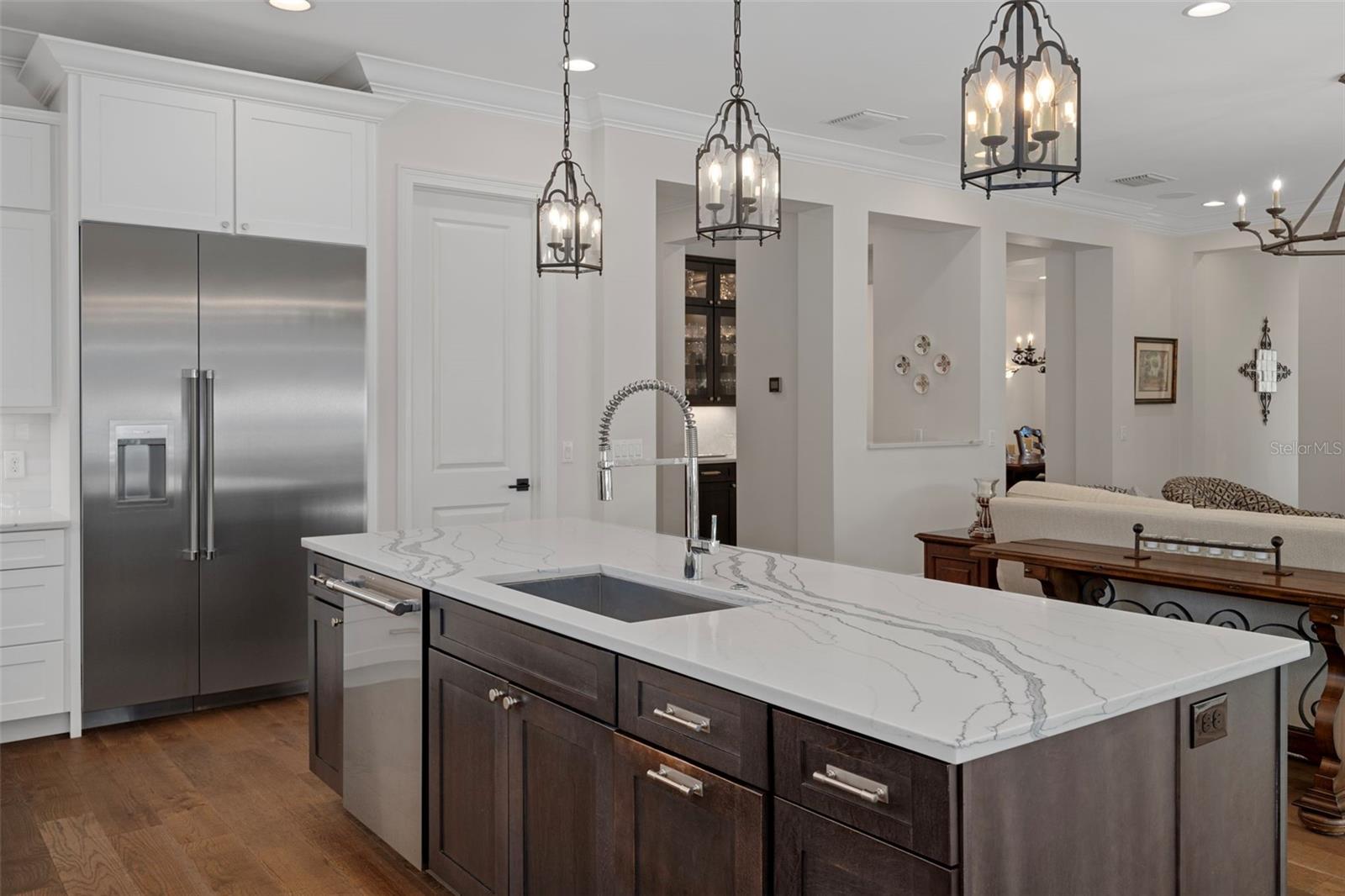Chef’s kitchen with Thermador appliances