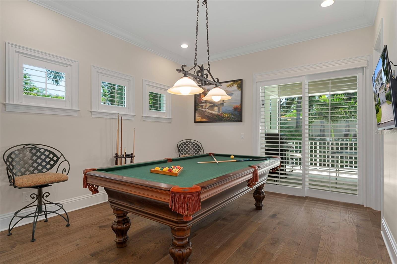 This room is on the first level and could be a mother in law suit. It has its own private entrance.