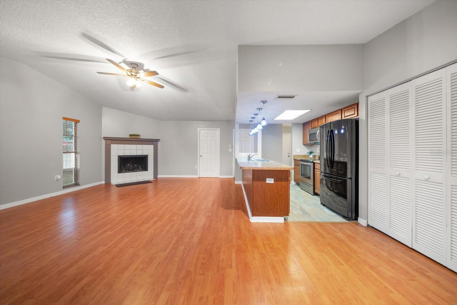 Living Room & Kitchen