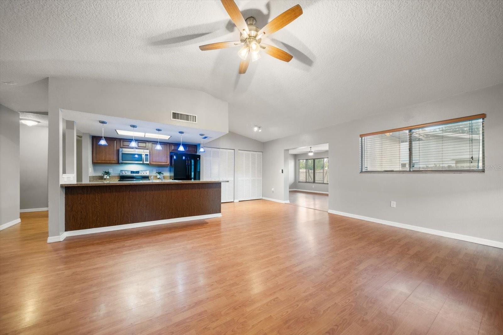 Living Room & Kitchen