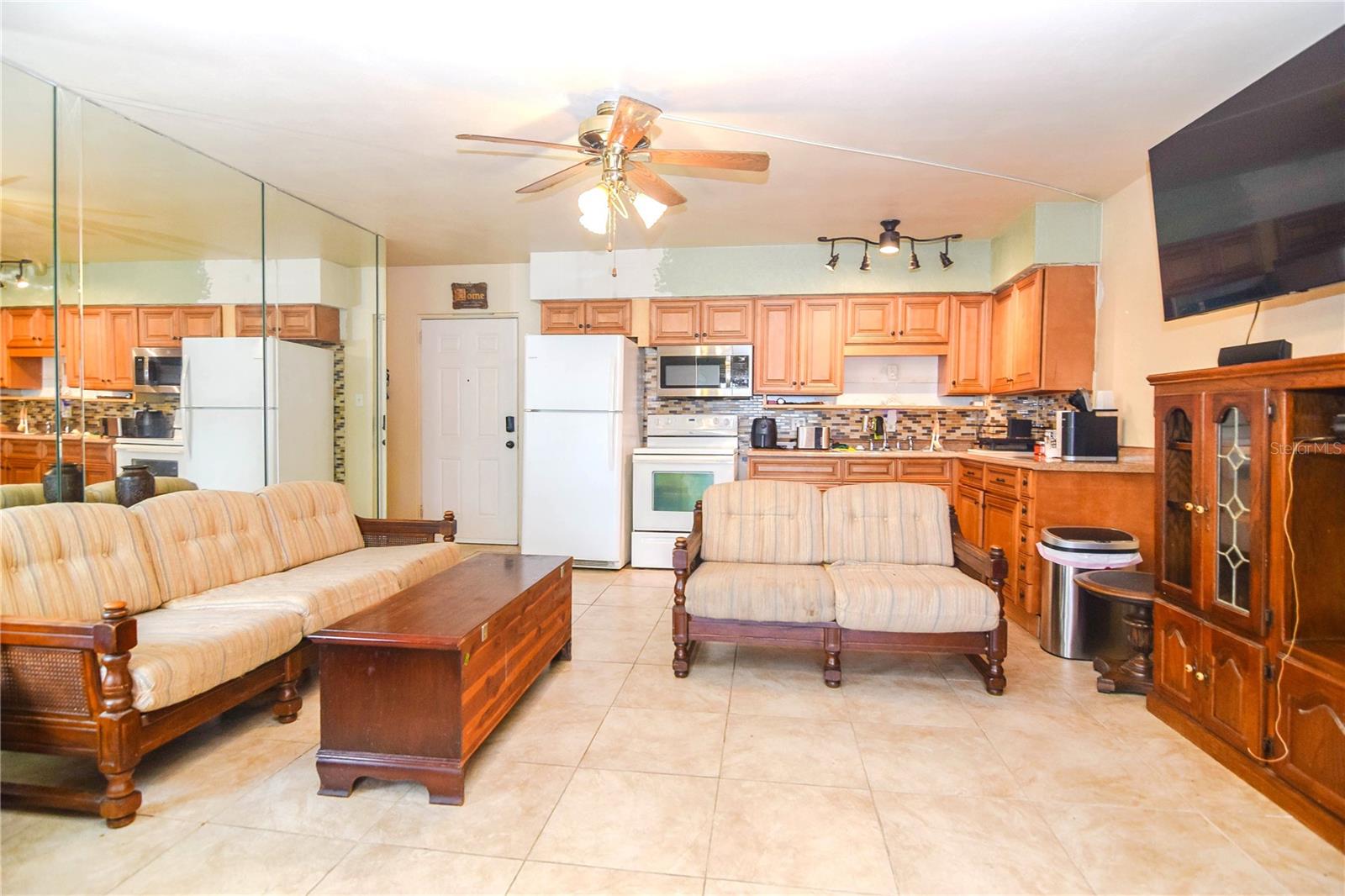 Living Room and Kitchen