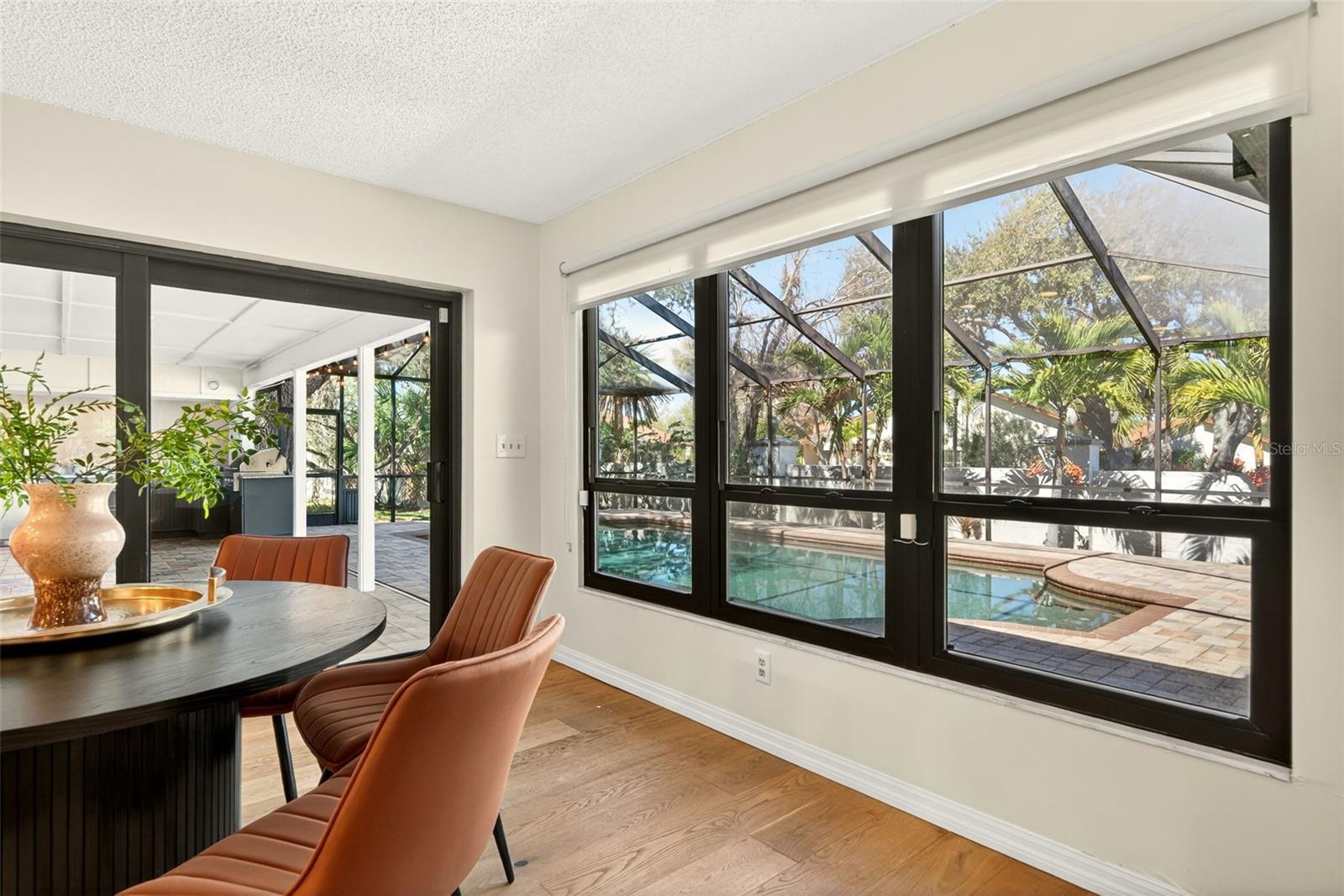 Dining off Kitchen with Pool Access