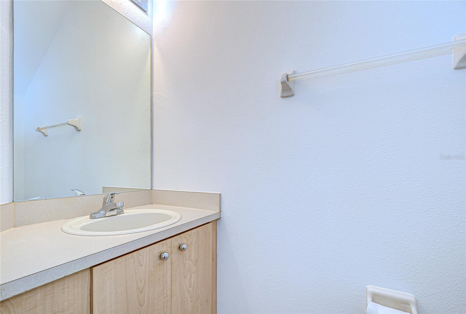 Half bath downstairs!