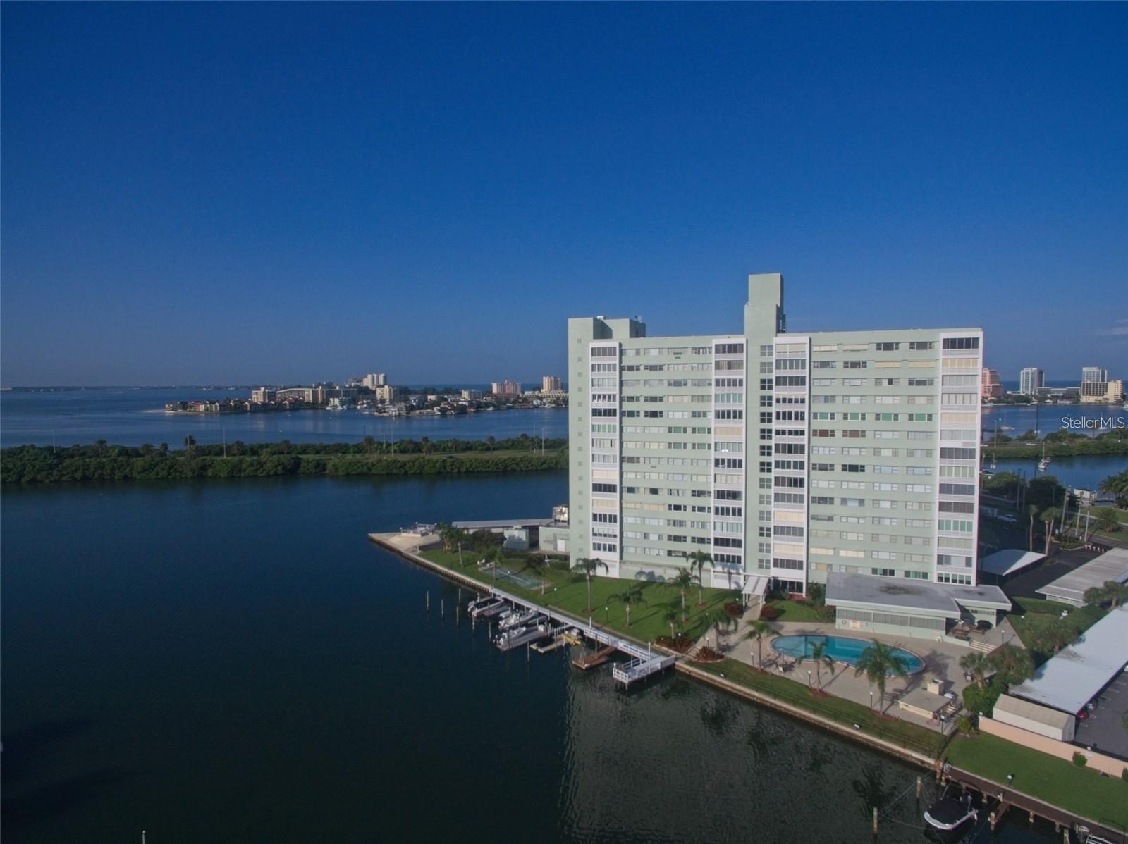 The stunning view from 31 Island Way