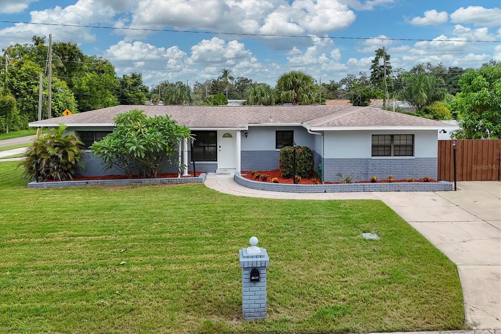 Fully remodeled block home -exterior paint in 2023.