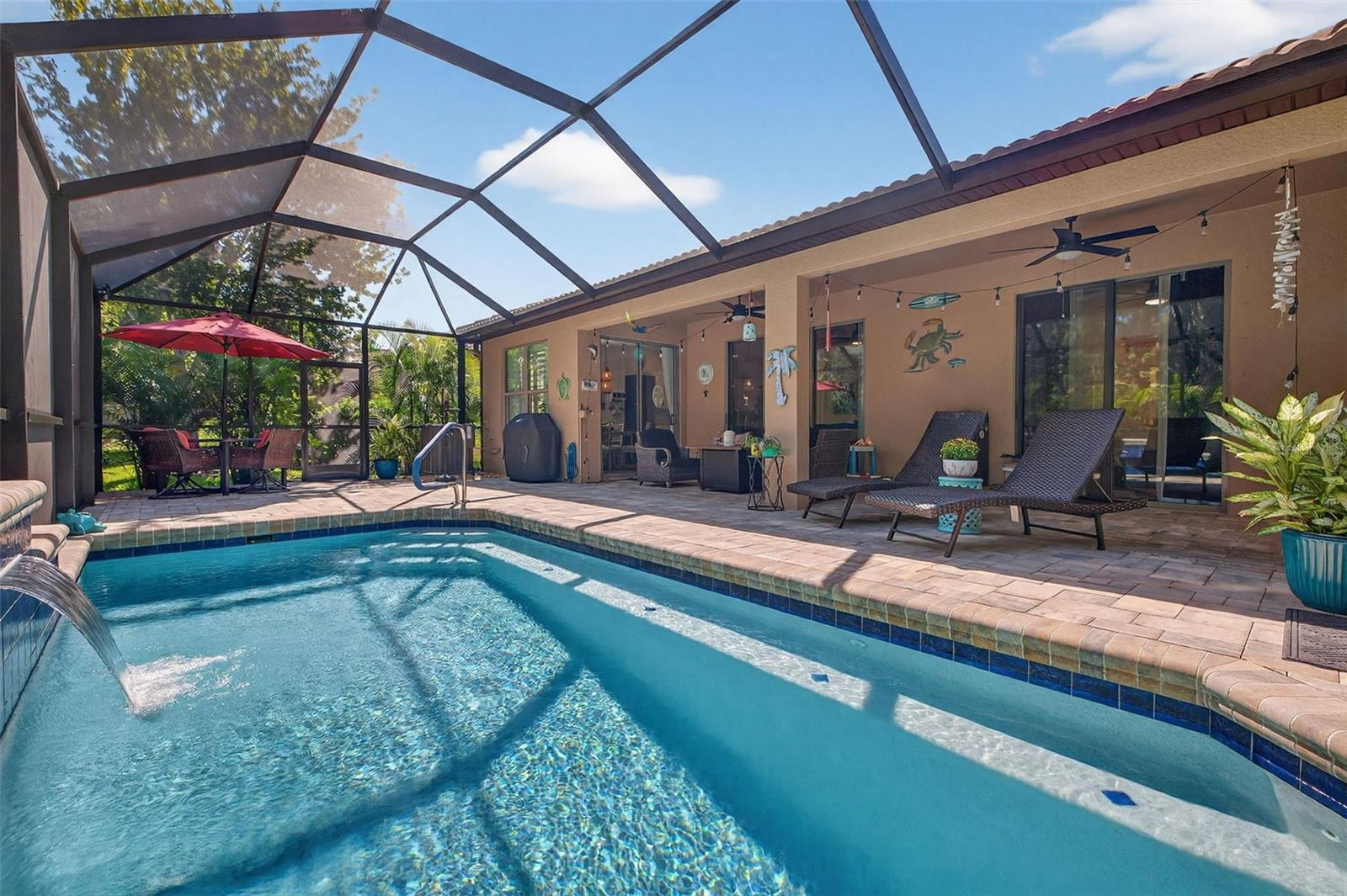 Brick paver deck