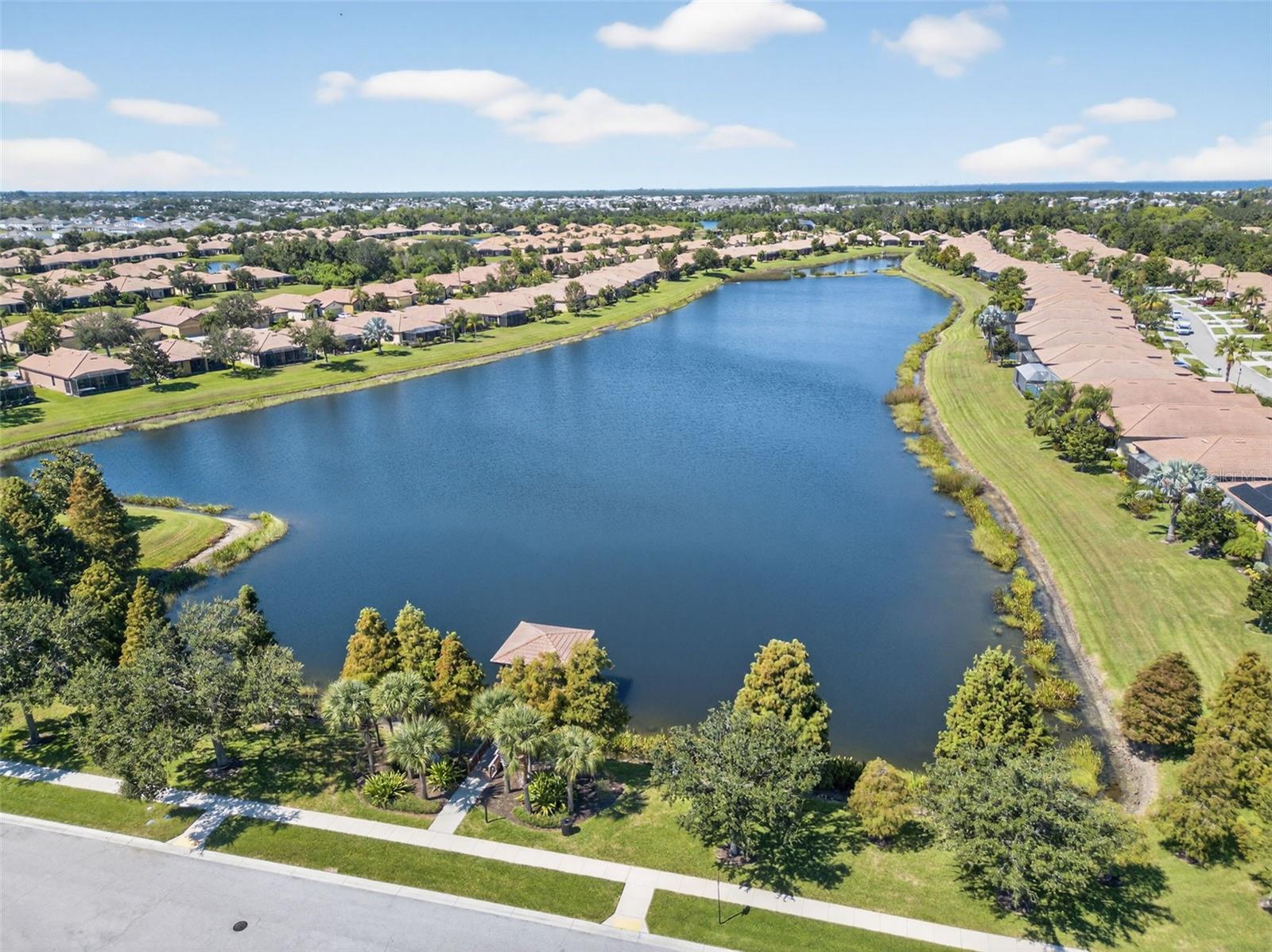 Lush landscaping throughout community