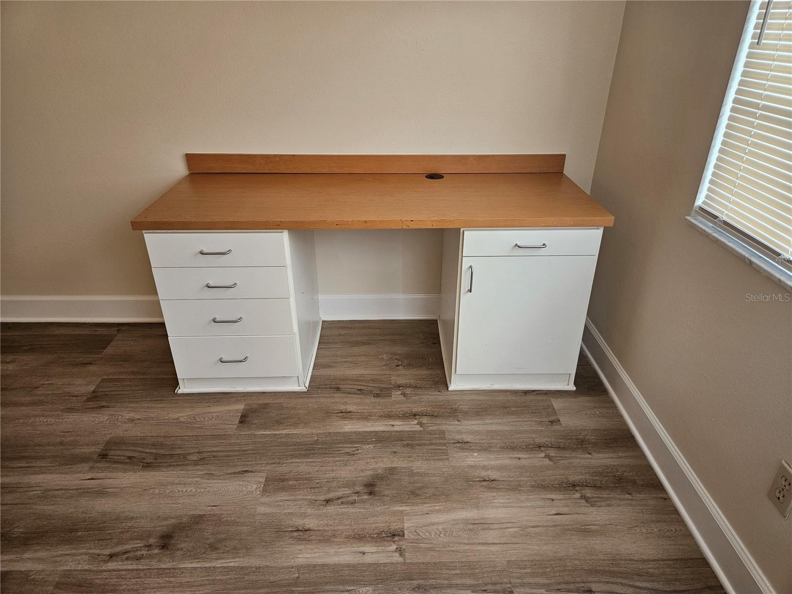 Bedroom #2 Built-In Desk