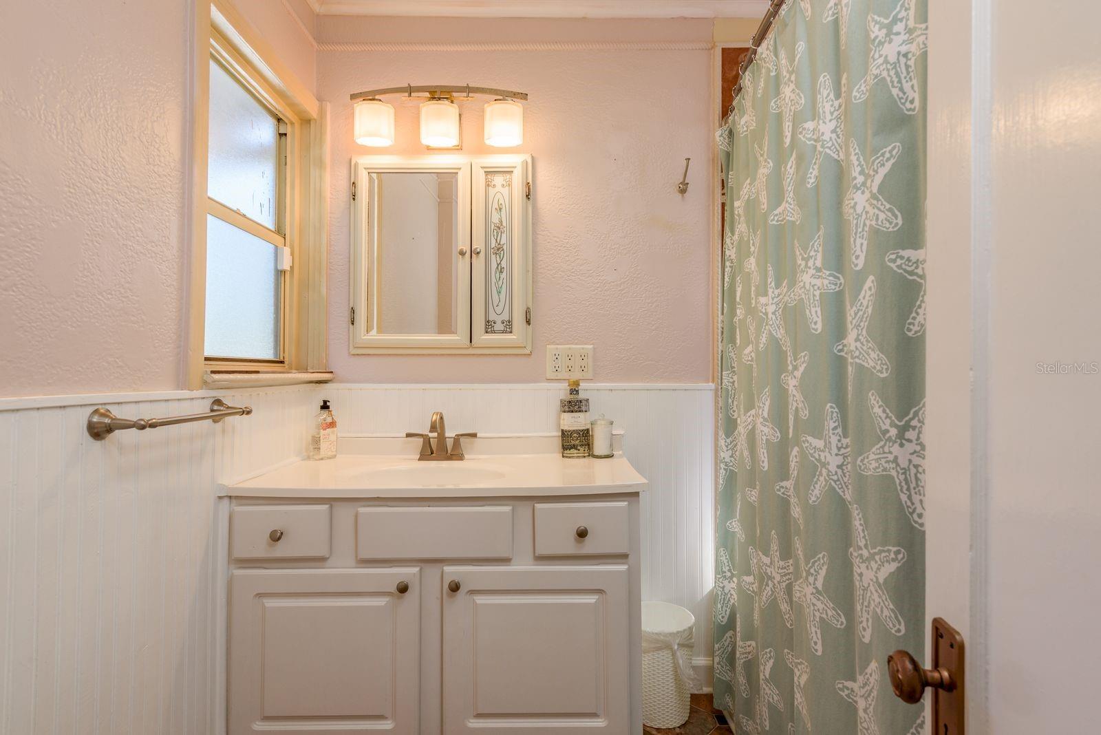 Full bath in the suite