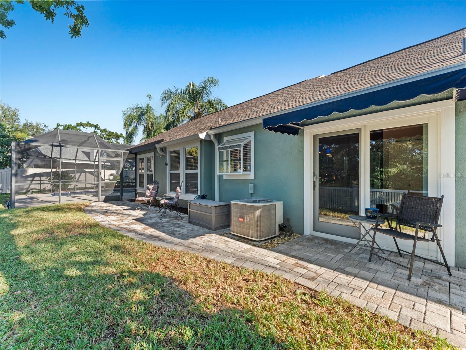 Relax and unwind in your private backyard — a serene space to enjoy peace and tranquility