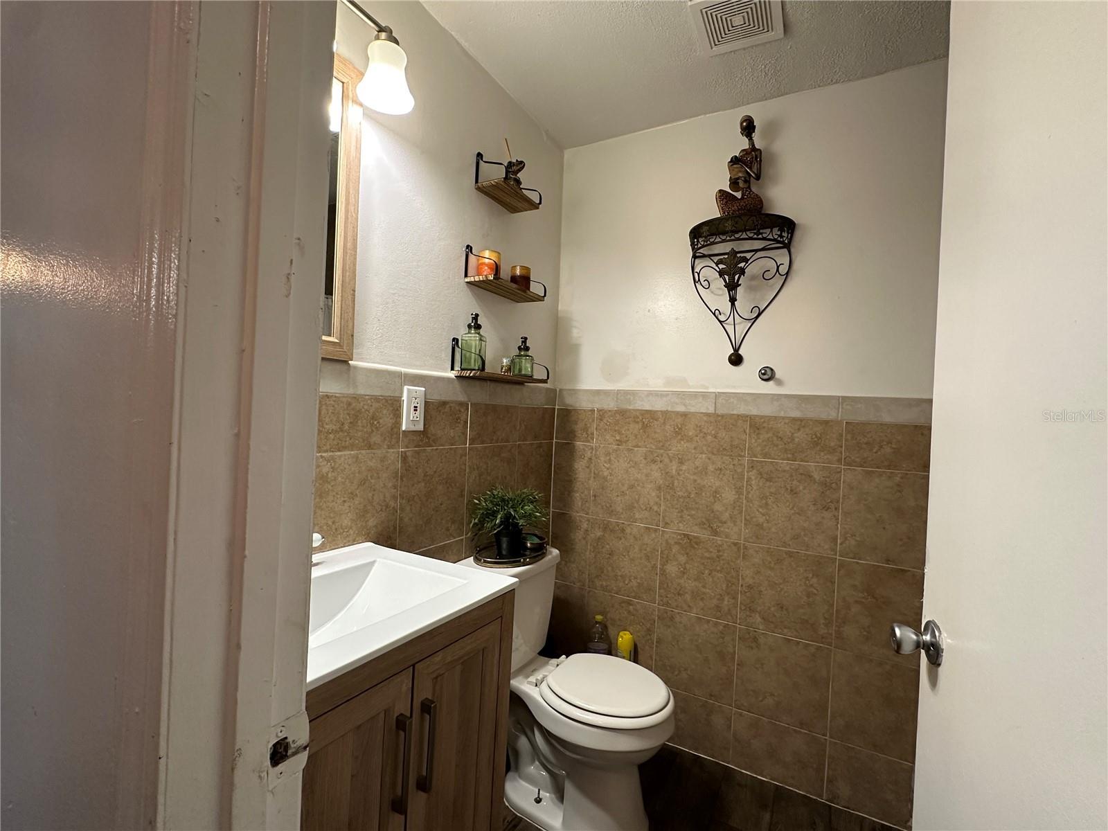 Hall bath