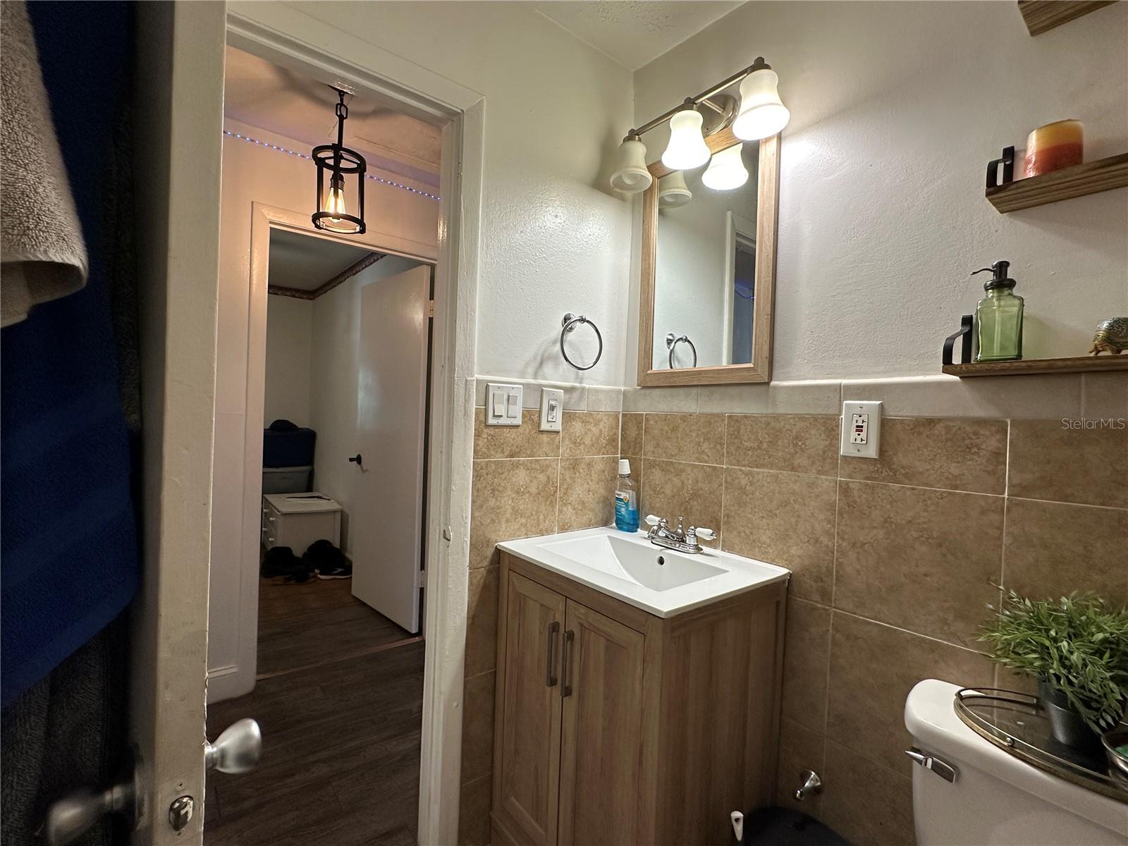 Hall bath