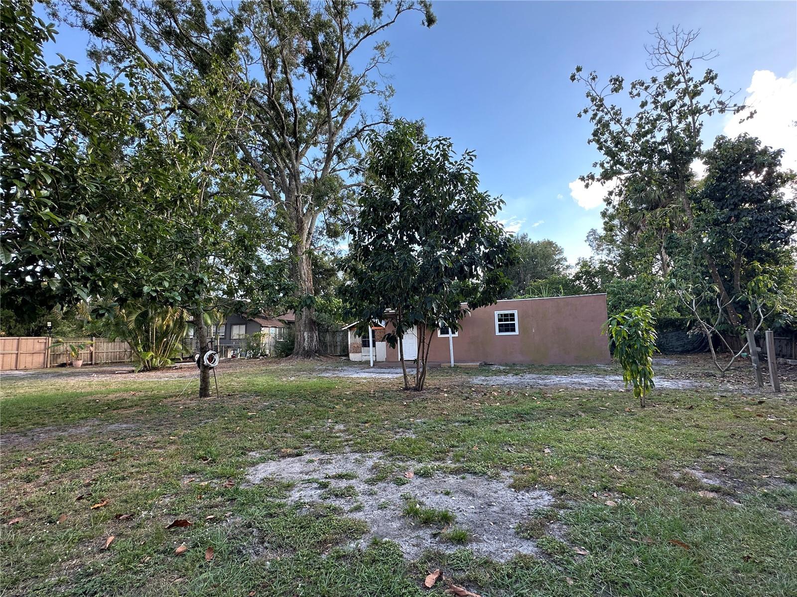 Enough room for chicken coups if you want.