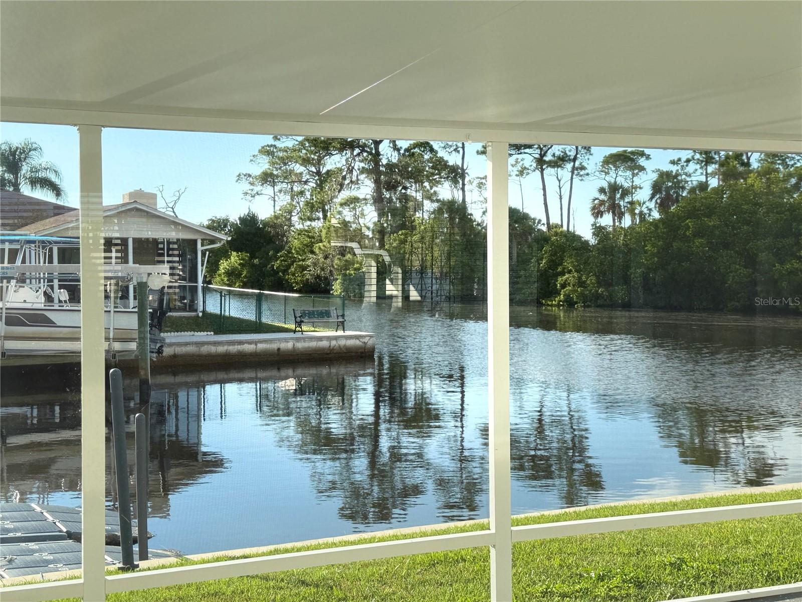 VIEW FROM THE KITCHEN