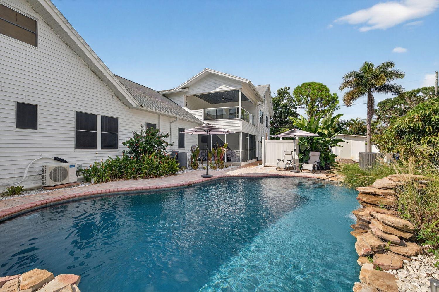 Gorgeous In-Ground Heated Salt Water Pool