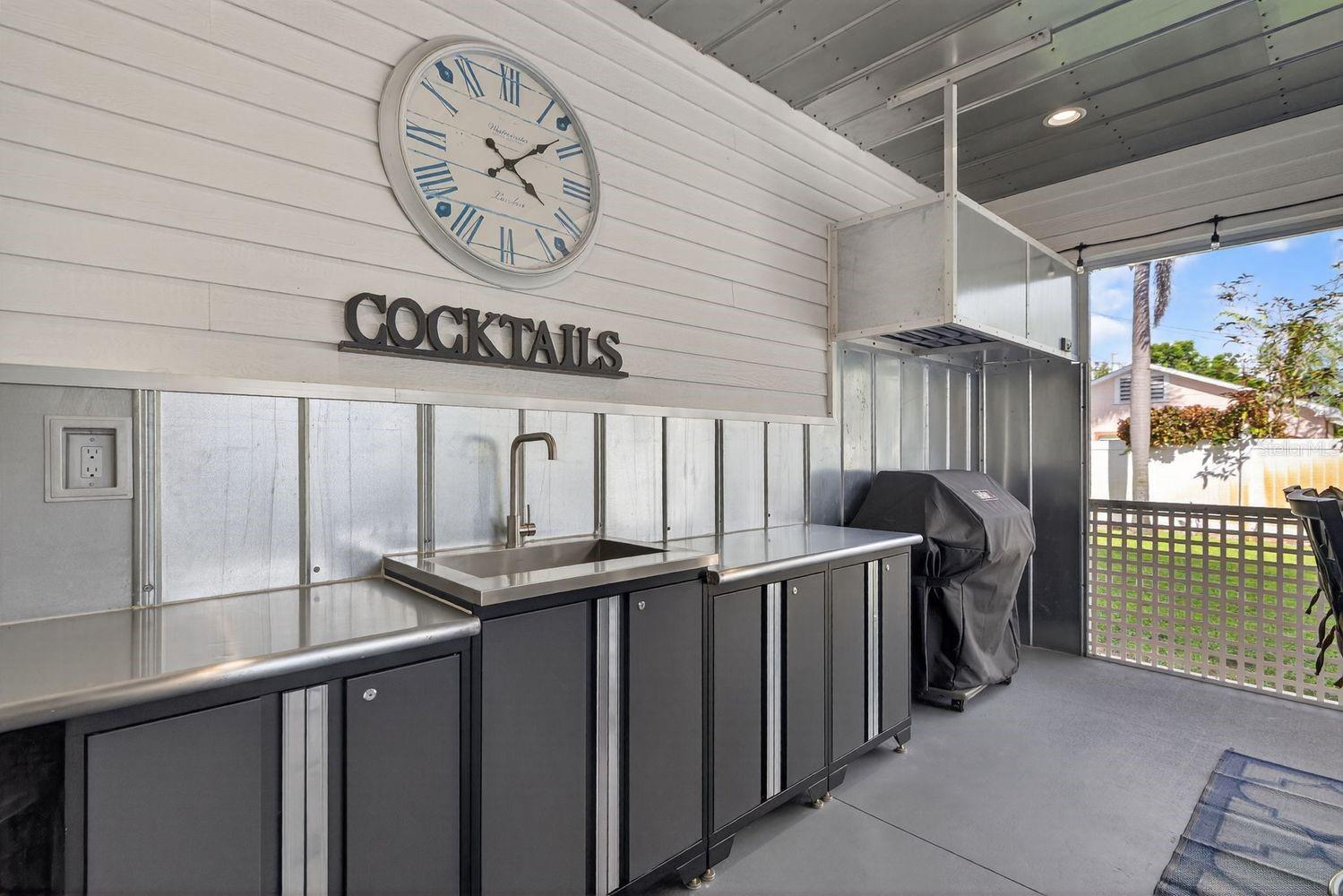 Outdoor Kitchen Area
