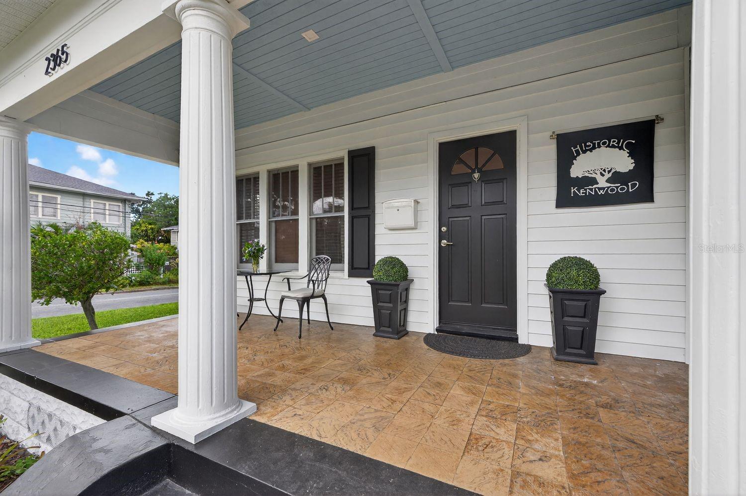 Covered Front Porch