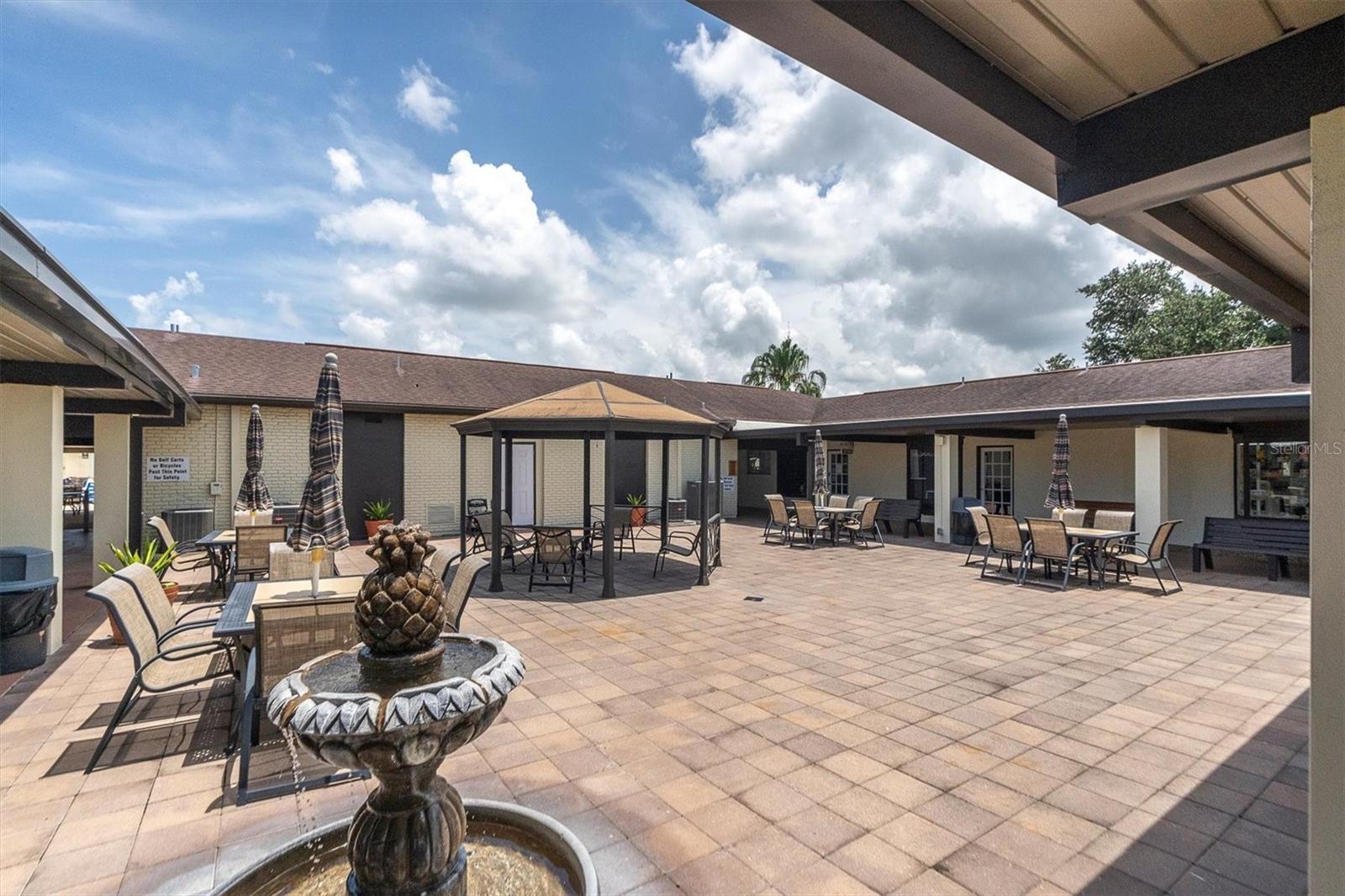 SSC community courtyard