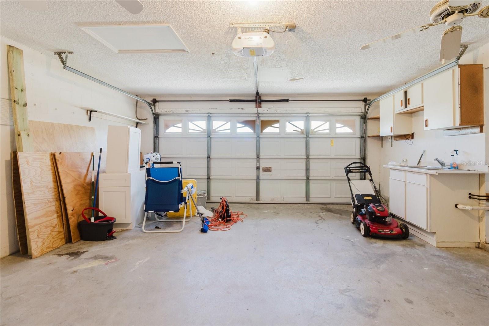 2 car garage