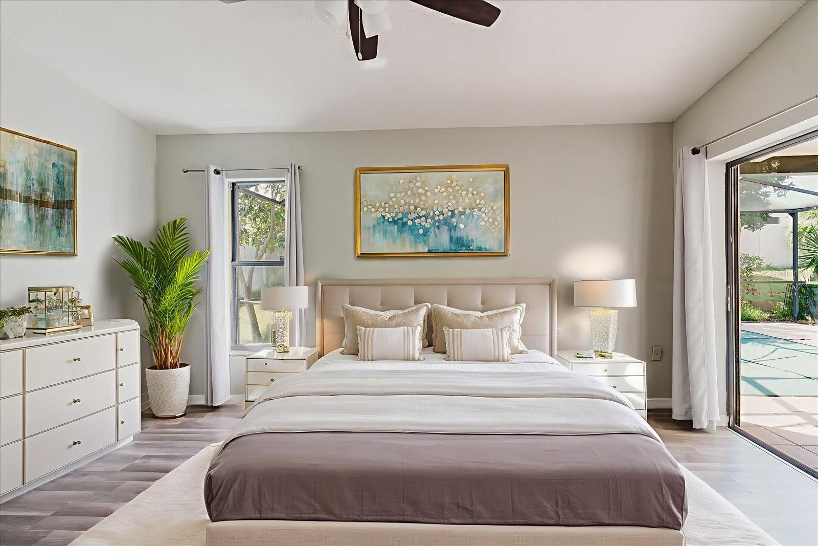 Virtual Staging Bedroom