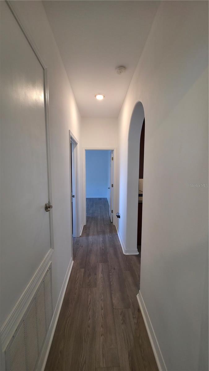 Hallway to bedroom 3