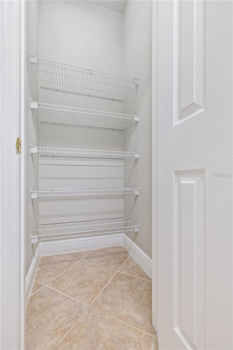 Spacious Kitchen Pantry