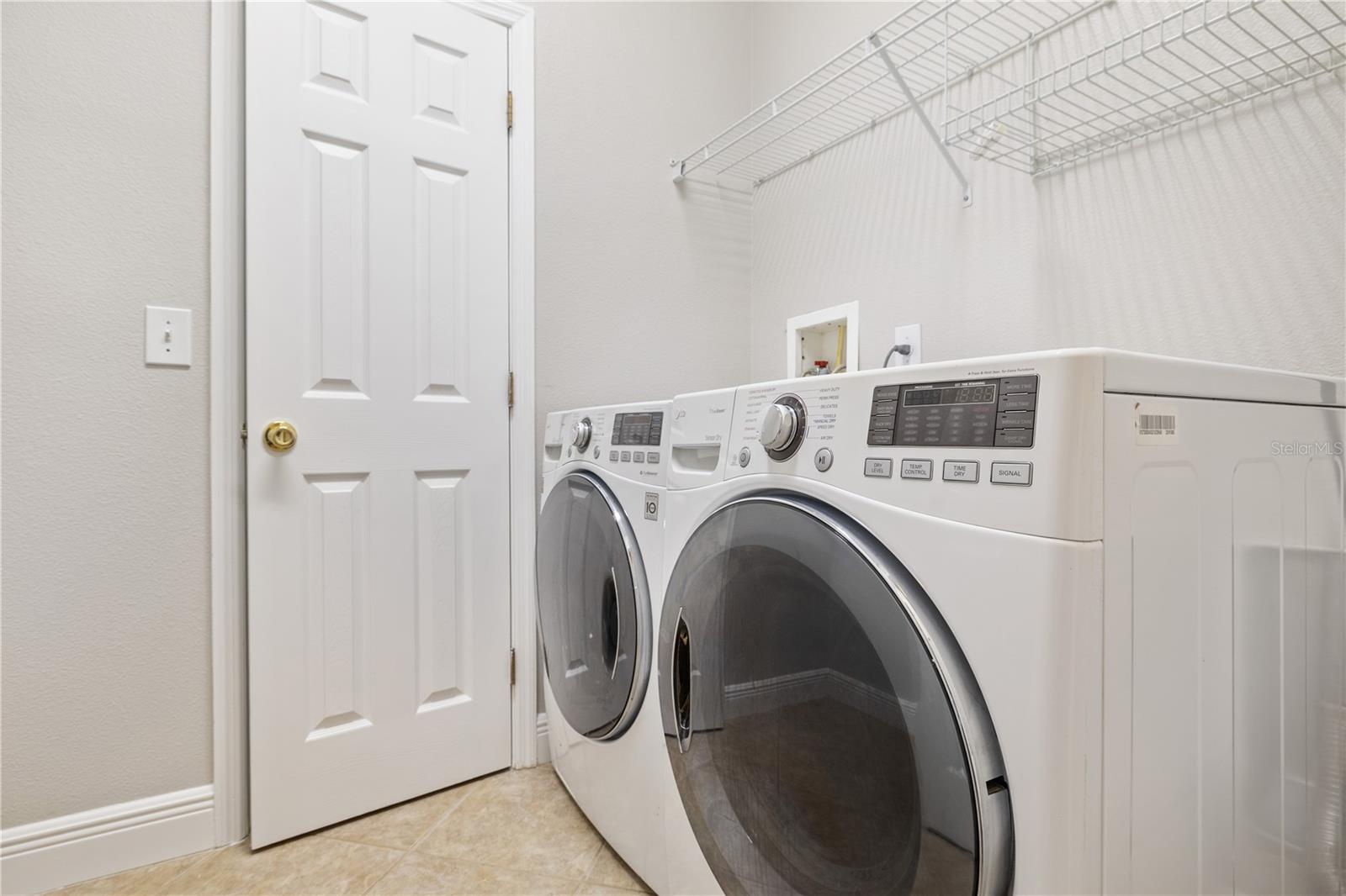 Laundry Room w/Storage Closet
