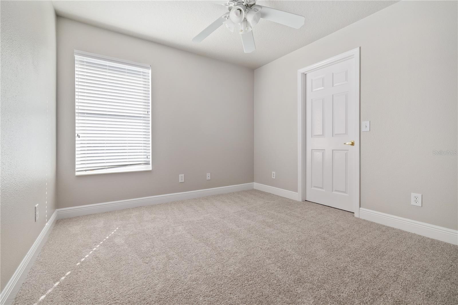 Second Bedroom w/Walk-In Closet & New Carpet