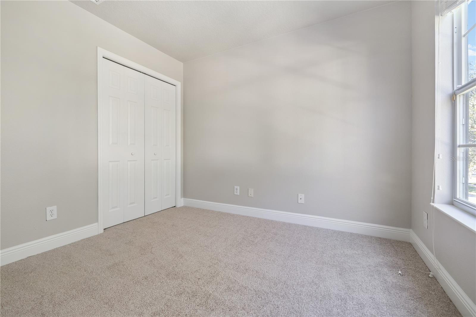 Fourth Bedroom w/New Carpet & Paint