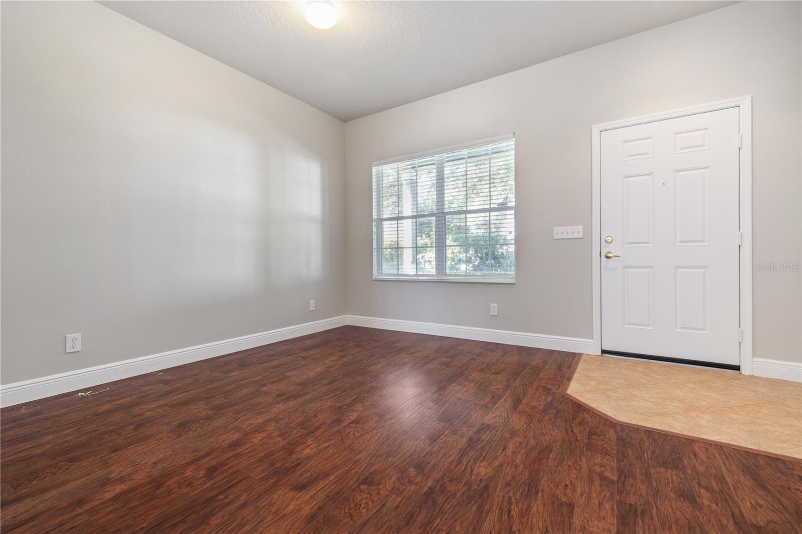 Formal Living Room w/New Flooring & Paint