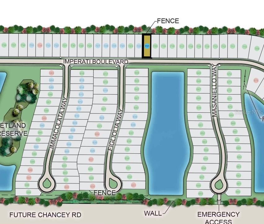 Esplanade at Wiregrass Ranch ~ Site Map