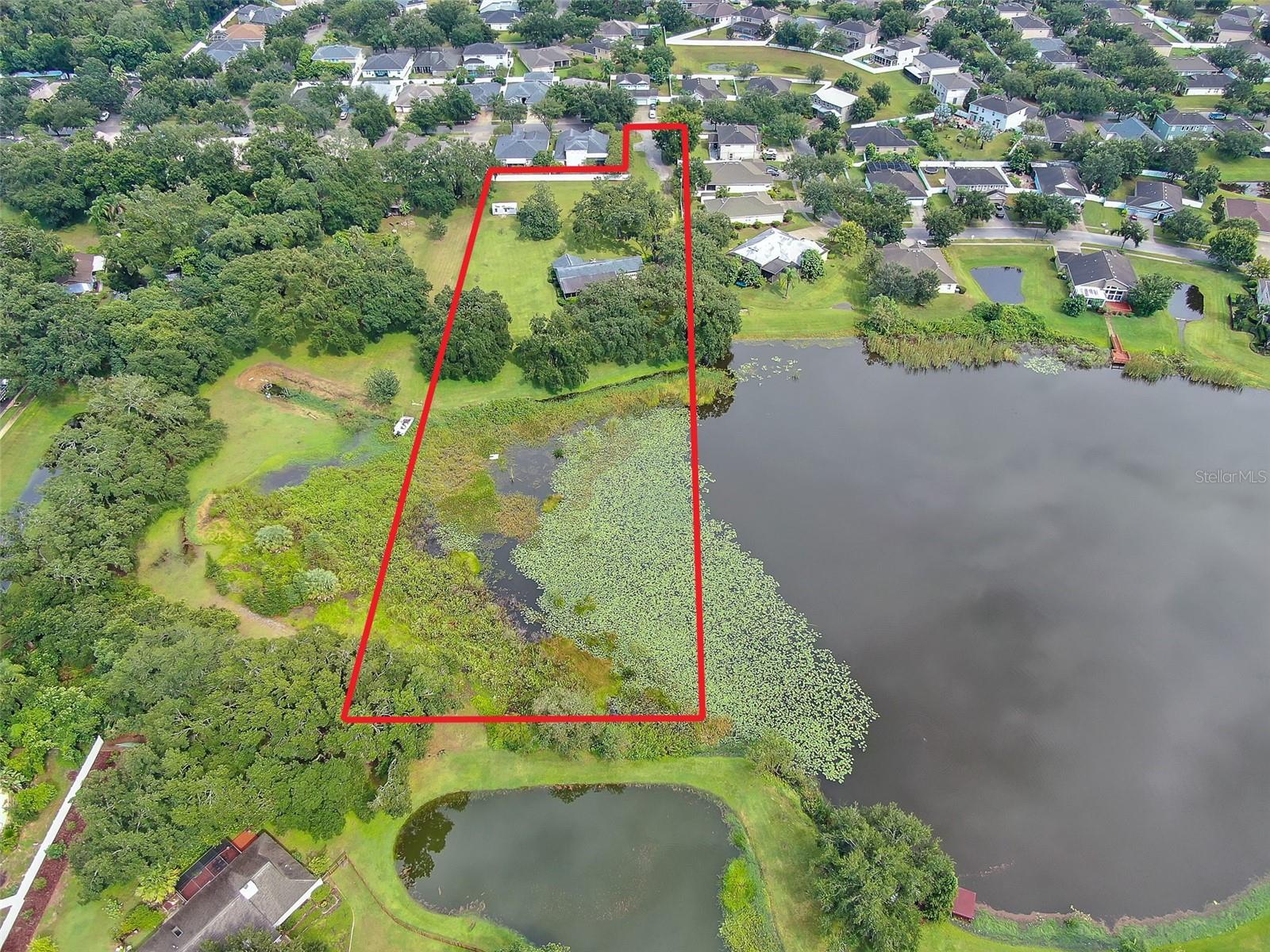 Aerial View of property