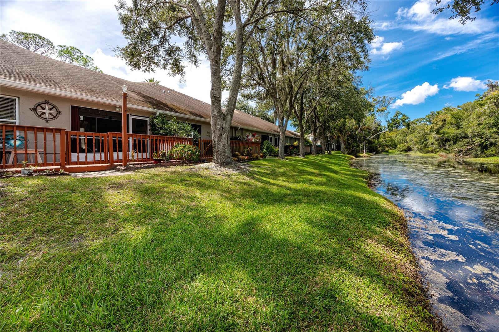 Launch from your backyard! Navigable waterway.