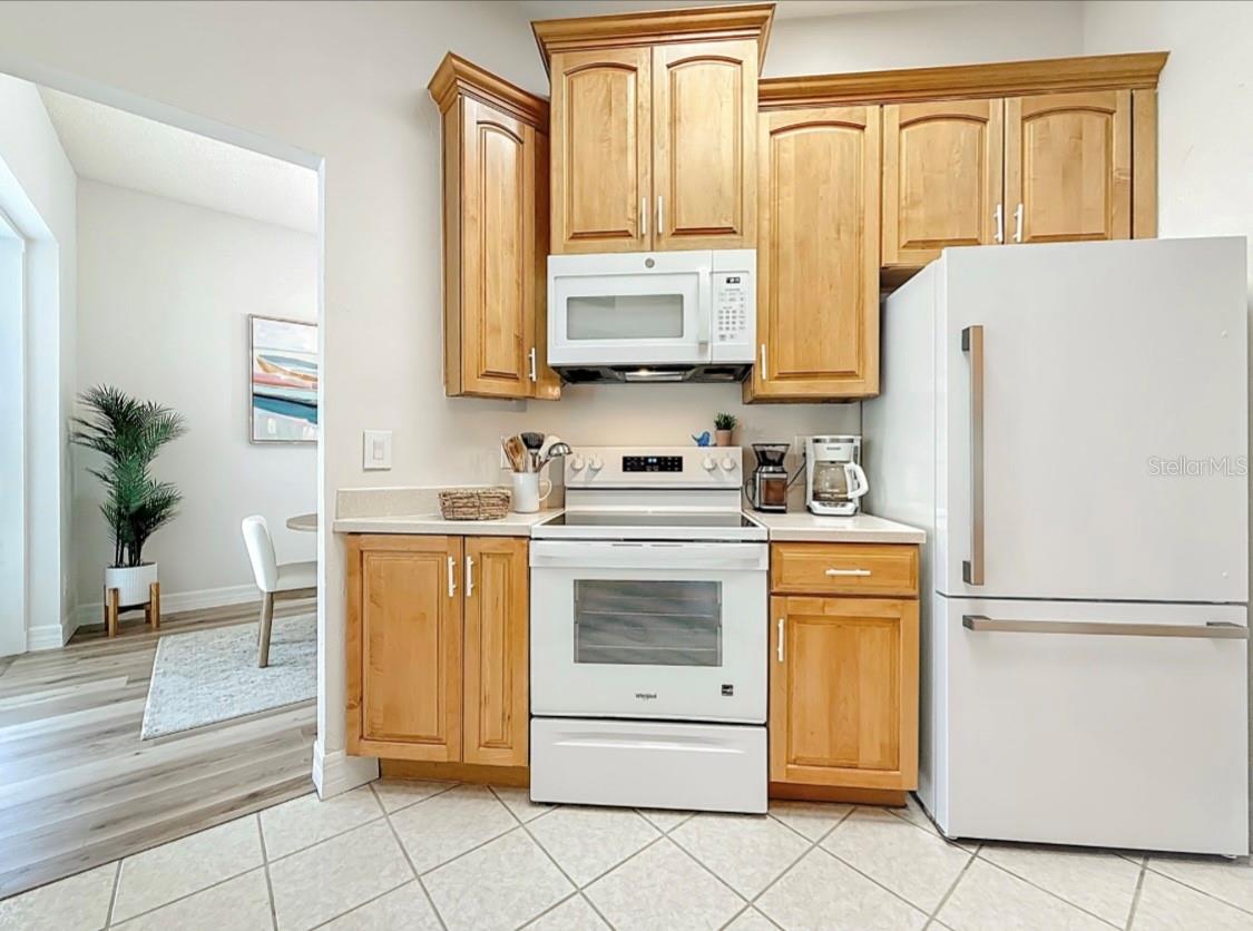 NEW MICROWAVE, OVEN AND FRIDGE