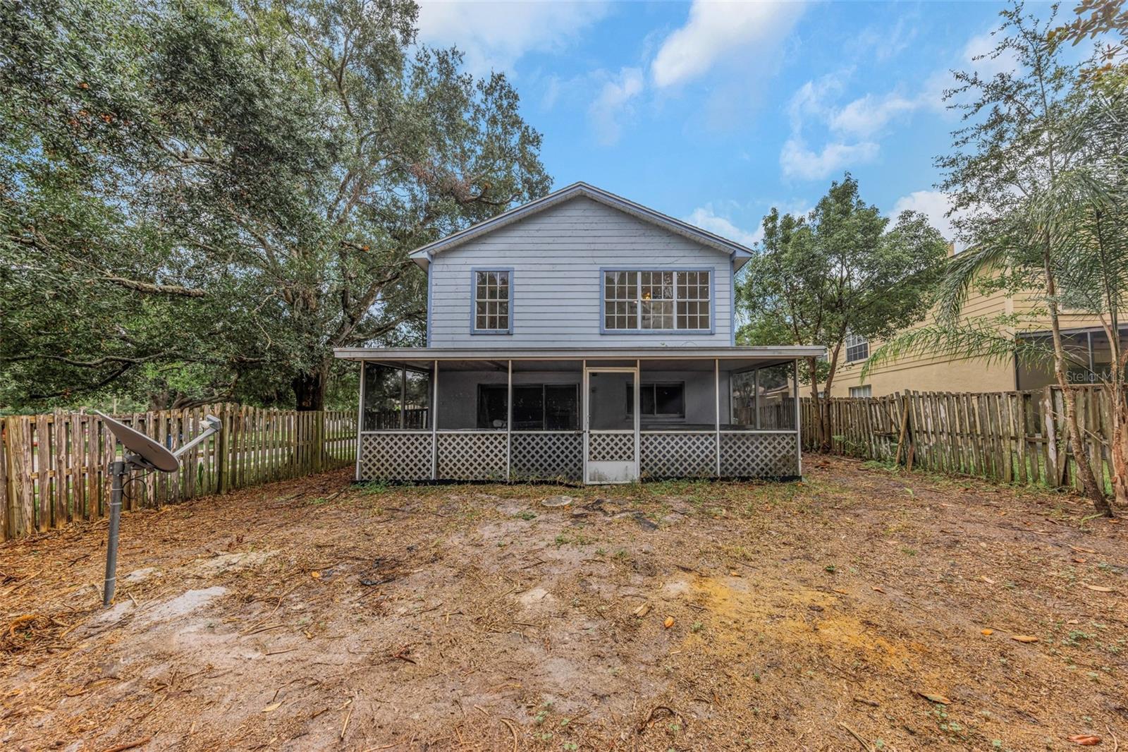 Rear of Home